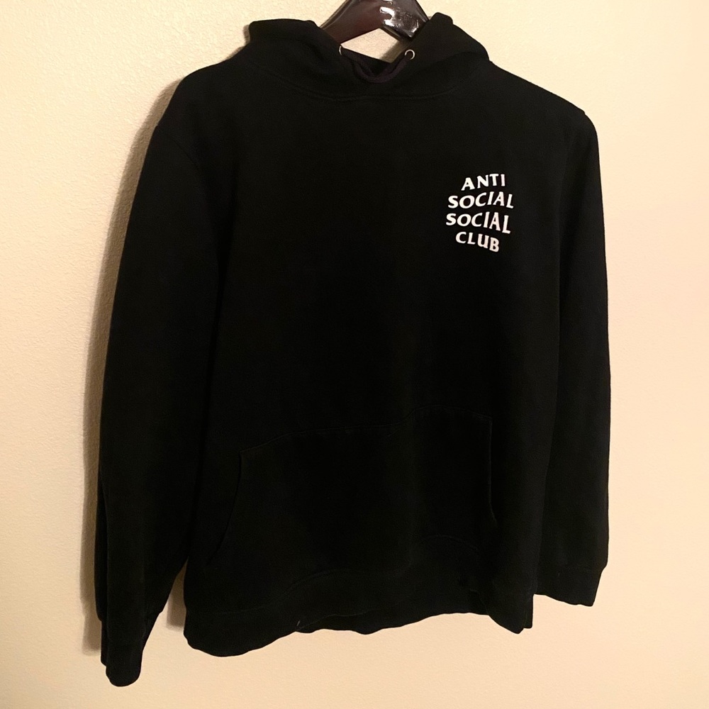 Anti Social Social Club Men’s Black Hoodie Medium